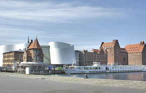 Das OZEANEUM auf der Hafeninsel, © Carl-Ernst Stahnke/pixelio.de Das OZEANEUM auf der Hafeninsel, © Carl-Ernst Stahnke/pixelio.de